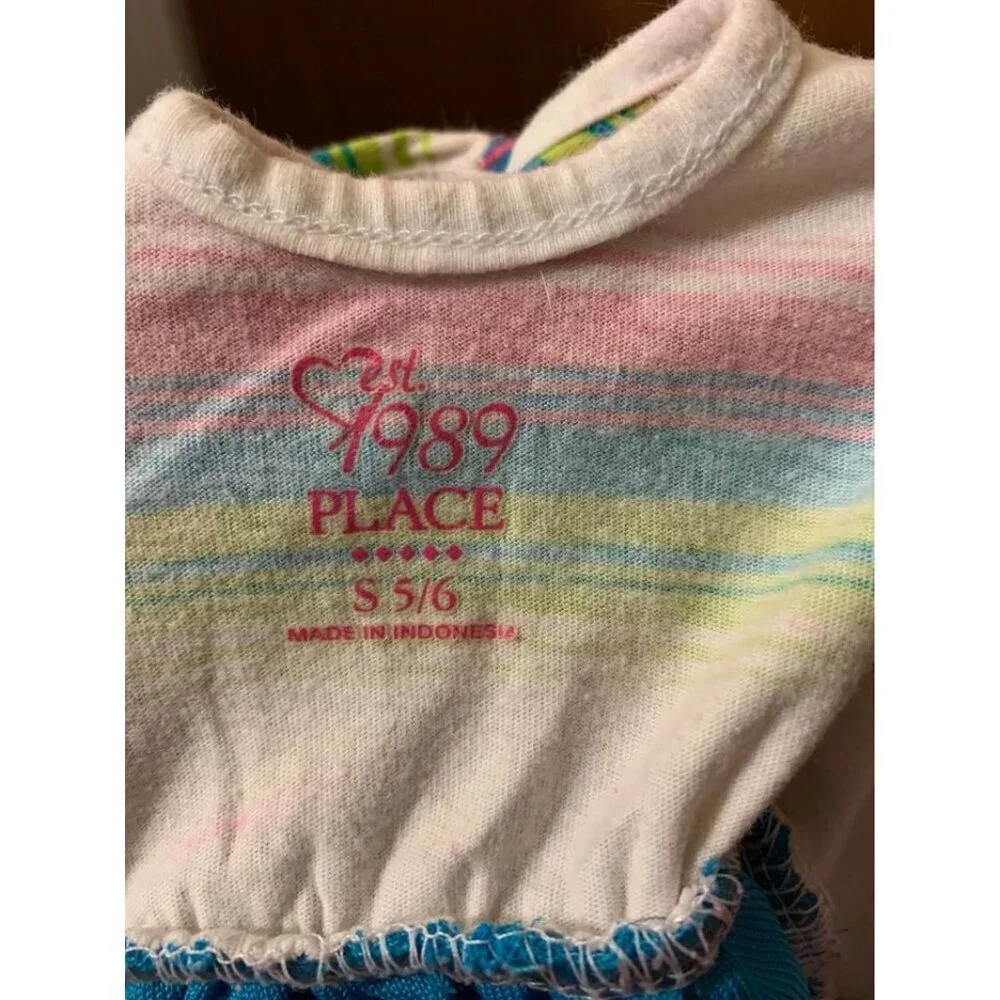 Childrens Place Dress Size Small (5/6) Girls Y2K Retro - Picture 4 of 4